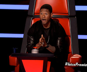 usher the voice